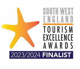 South West England Tourism Excellence Awards 2023/2024 Finalist