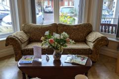 Breakfast Room sofa